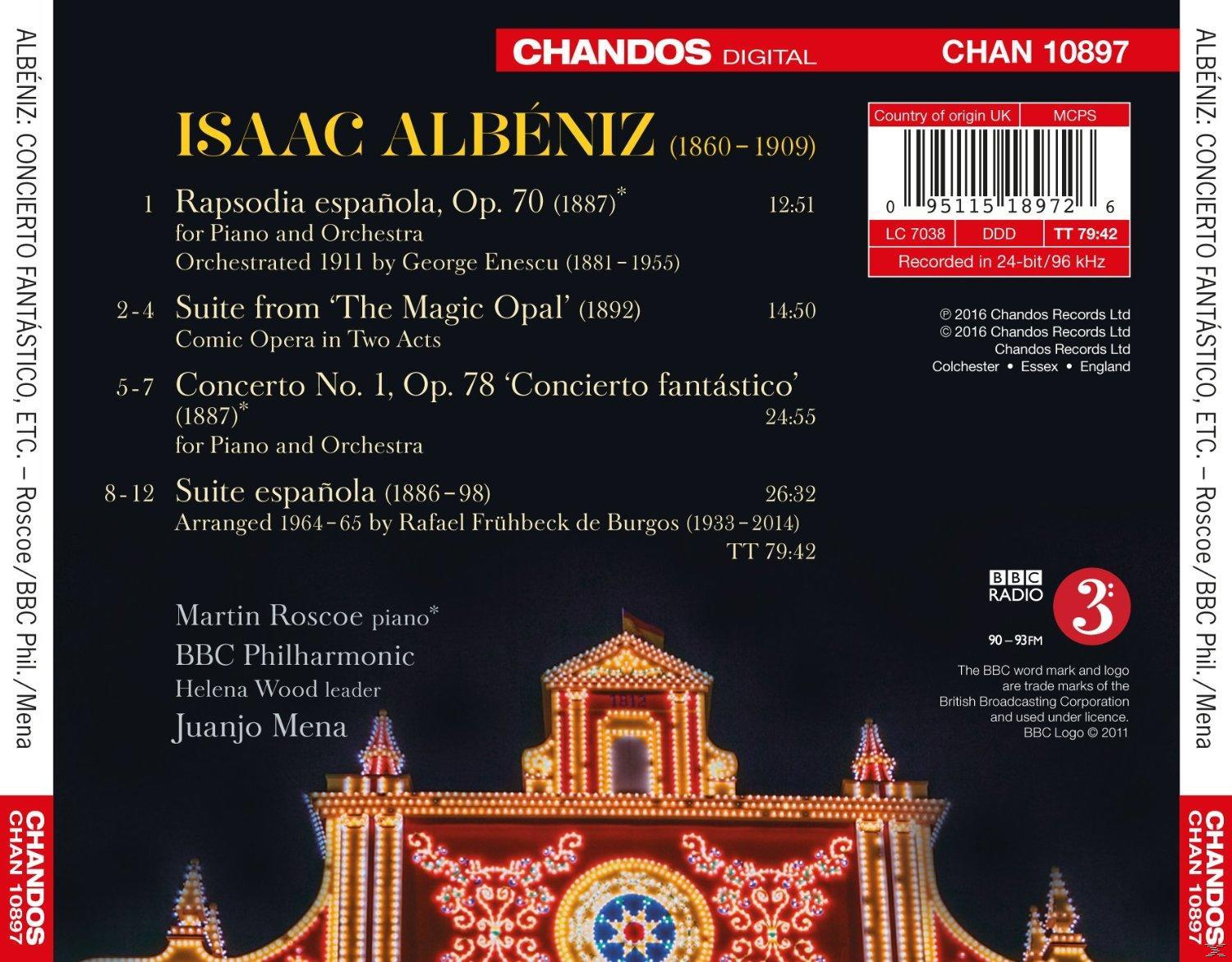 CD-Cover mit Text über Musik, ein Gebäude mit Lichtern.