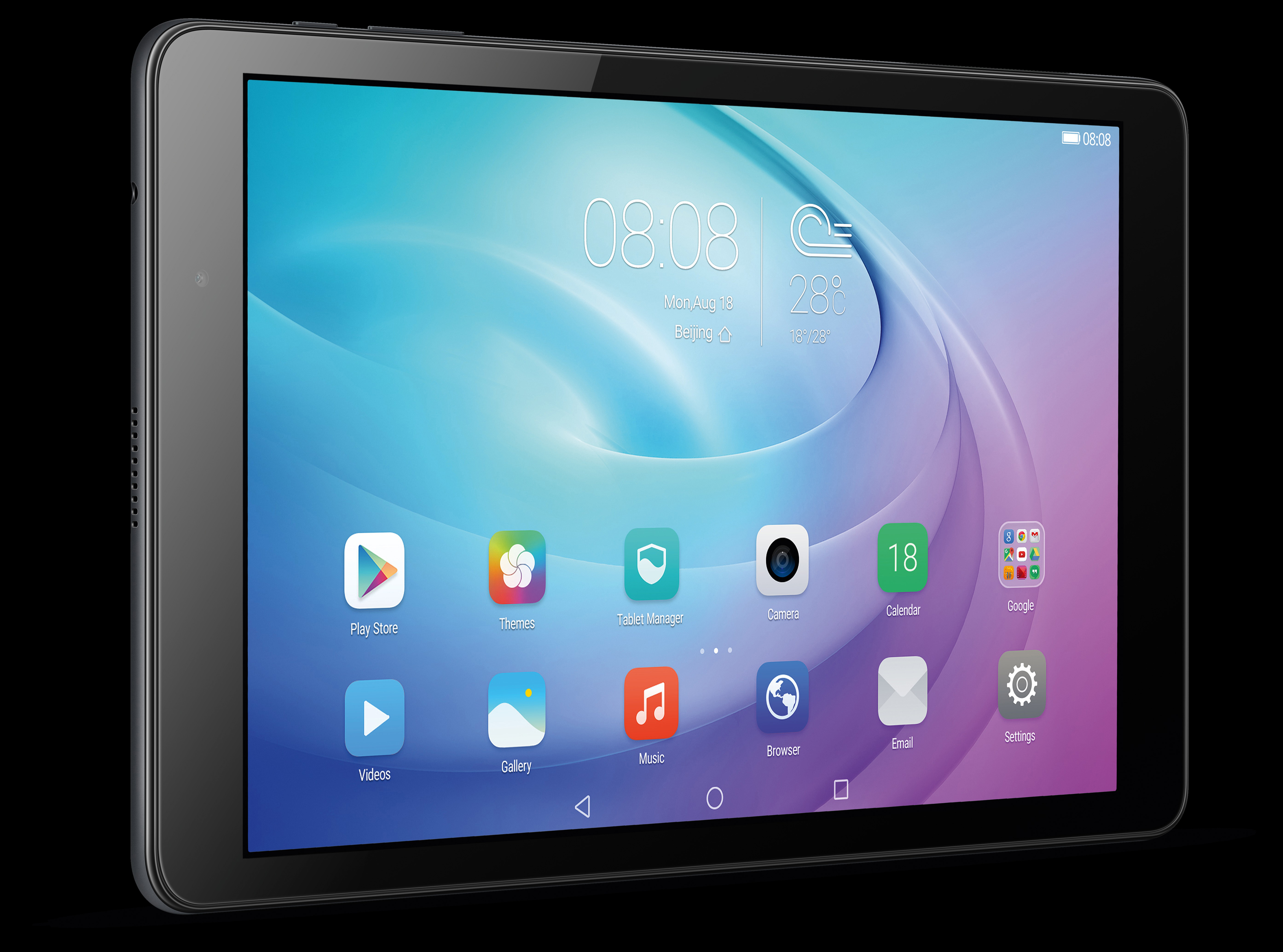 HUAWEI MEDIAPAD T2 10.0 PRO , Tablet, 16 GB, 10,1 Zoll, Schwarz