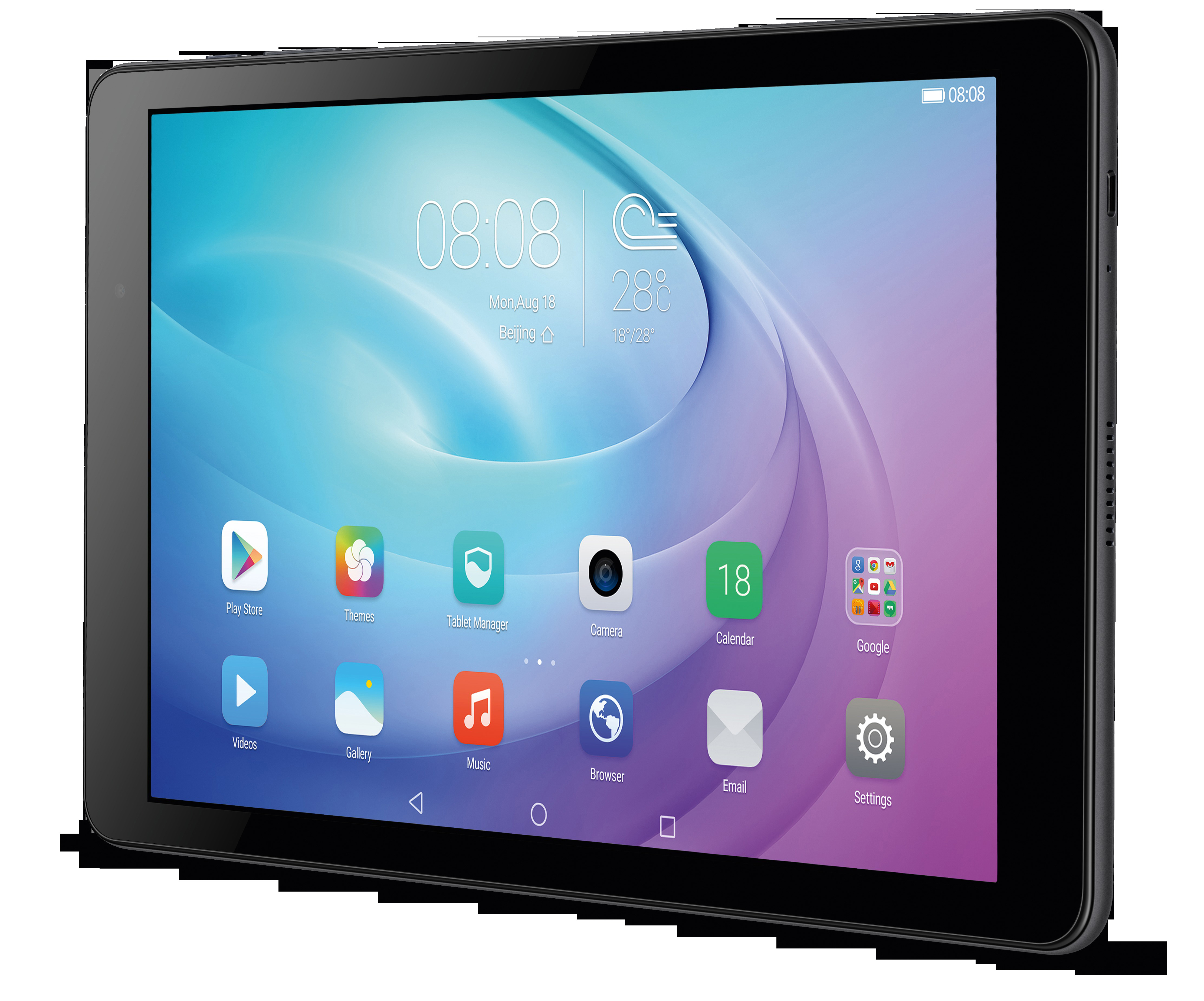 HUAWEI MEDIAPAD T2 10.0 PRO , Tablet, 16 GB, 10,1 Zoll, Schwarz