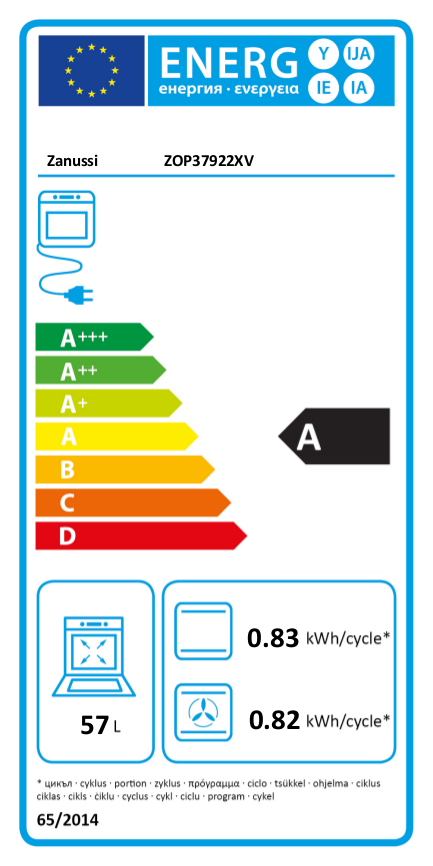 ZANUSSI ZOP37922XV Pyrolitikus beépíthető sütő
