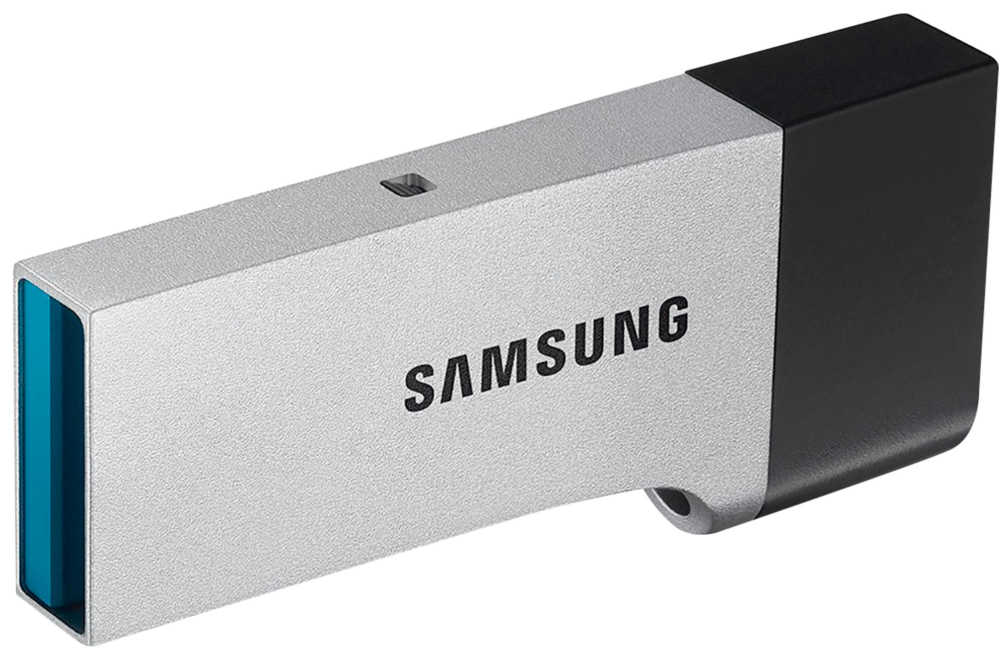 Pendrive OTG 64GB - Samsung MUF642CB/EU, USB 3.0, aluminio, diseño clásico y fino