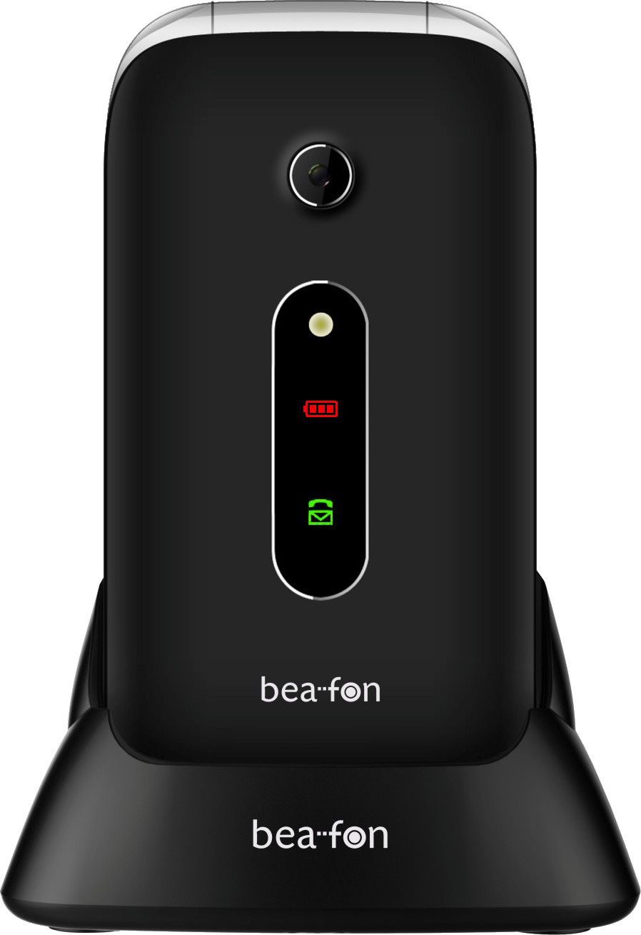 BEAFON SL 570 Handy, Schwarz/Silber