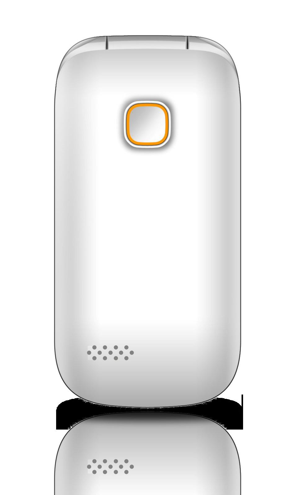 BEAFON SL 570 Handy, Weiß/Silber