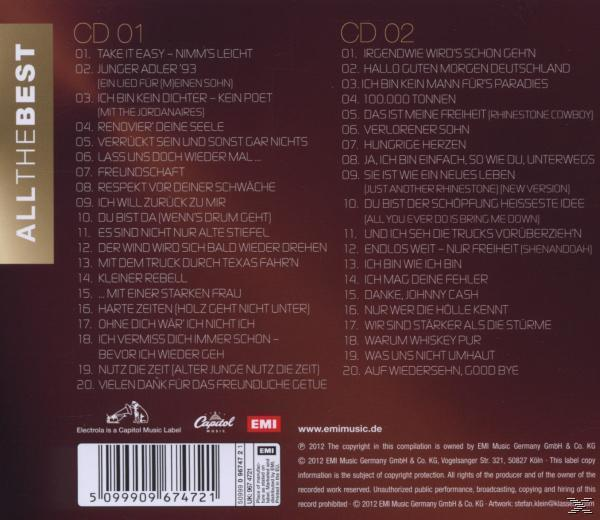 Eine CD-Rückseite mit Titellisten, Künstlerinfos und einem Barcode.
