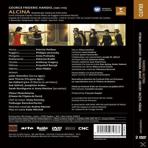 VARIOUS, Freiburger Barockorchester, Musicaeterna - Alcina (DVD) 