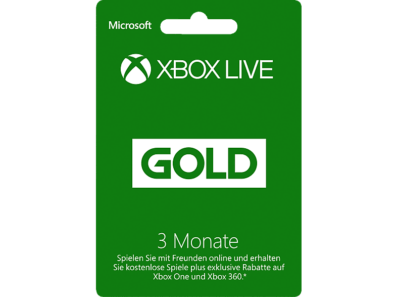 xbox live gold mediamarkt