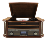 Kompaktanlage NR545DAB mit Plattenspieler, CD/MP3, DAB+, USB, Kassette, Bluetooth