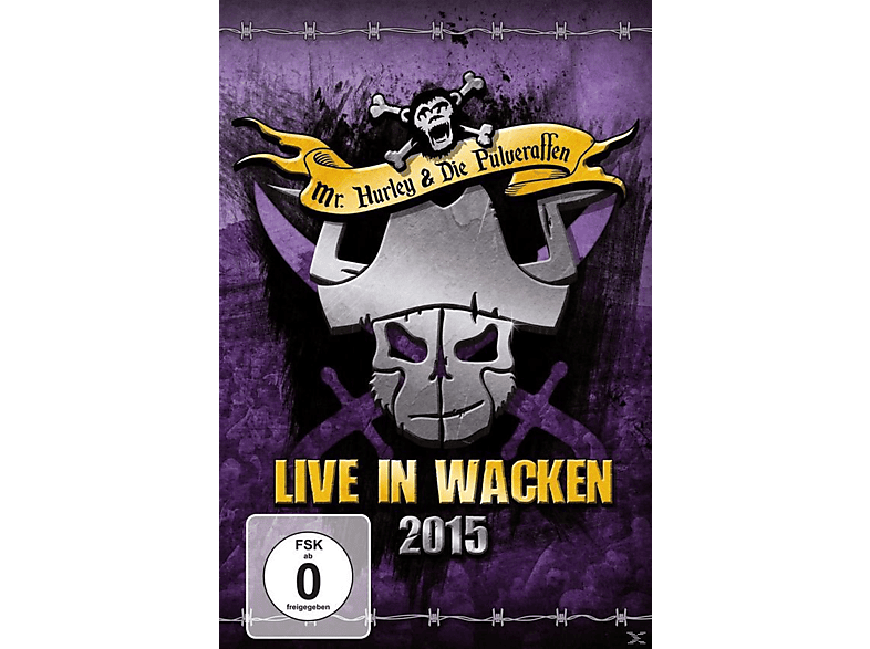 Mr.Hurley & Die Pulveraffen - Live In Wacken 2015  - (DVD)
