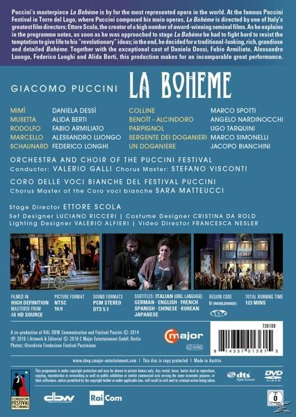 Orchestra E Festival - Boheme VARIOUS, (DVD) La Coro Del Puccini -