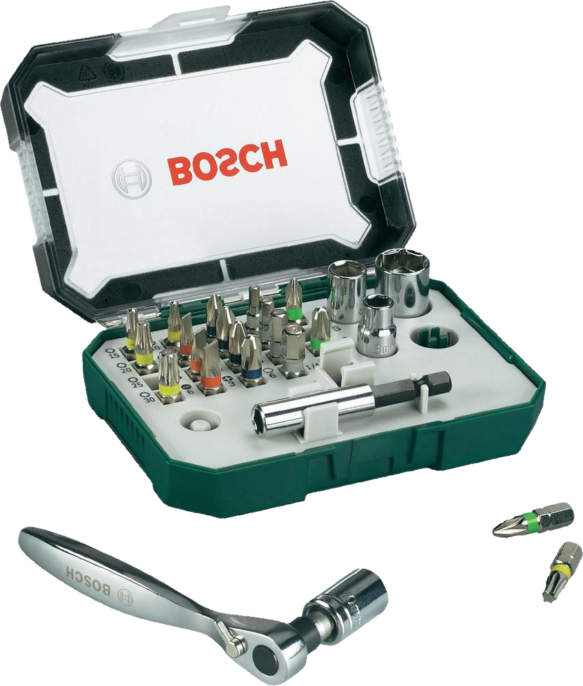 BOSCH 26 részes csavarozófej- és fúrókészlet (2607017322)