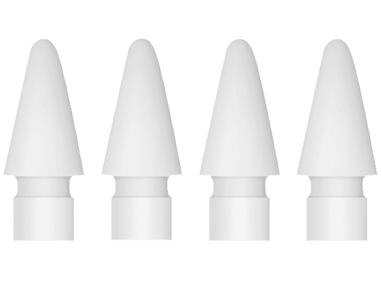 Apple pencil is a line of wireless stylus pen accessories designed and developed by apple inc. APPLE Pencil Spitzen 4er Pack Ersatzspitzen Weiß ...