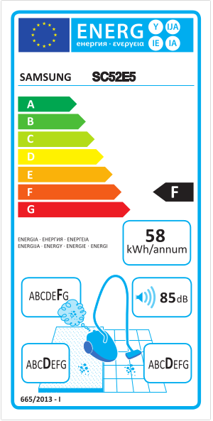 SAMSUNG VCC52E5V3O/XEH porszívó