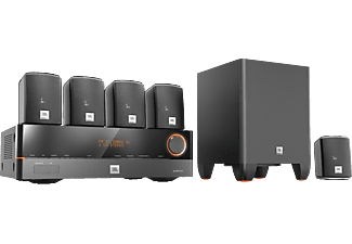 JBL AVR 101/510 - 5.1 Heimkino-System (Schwarz)