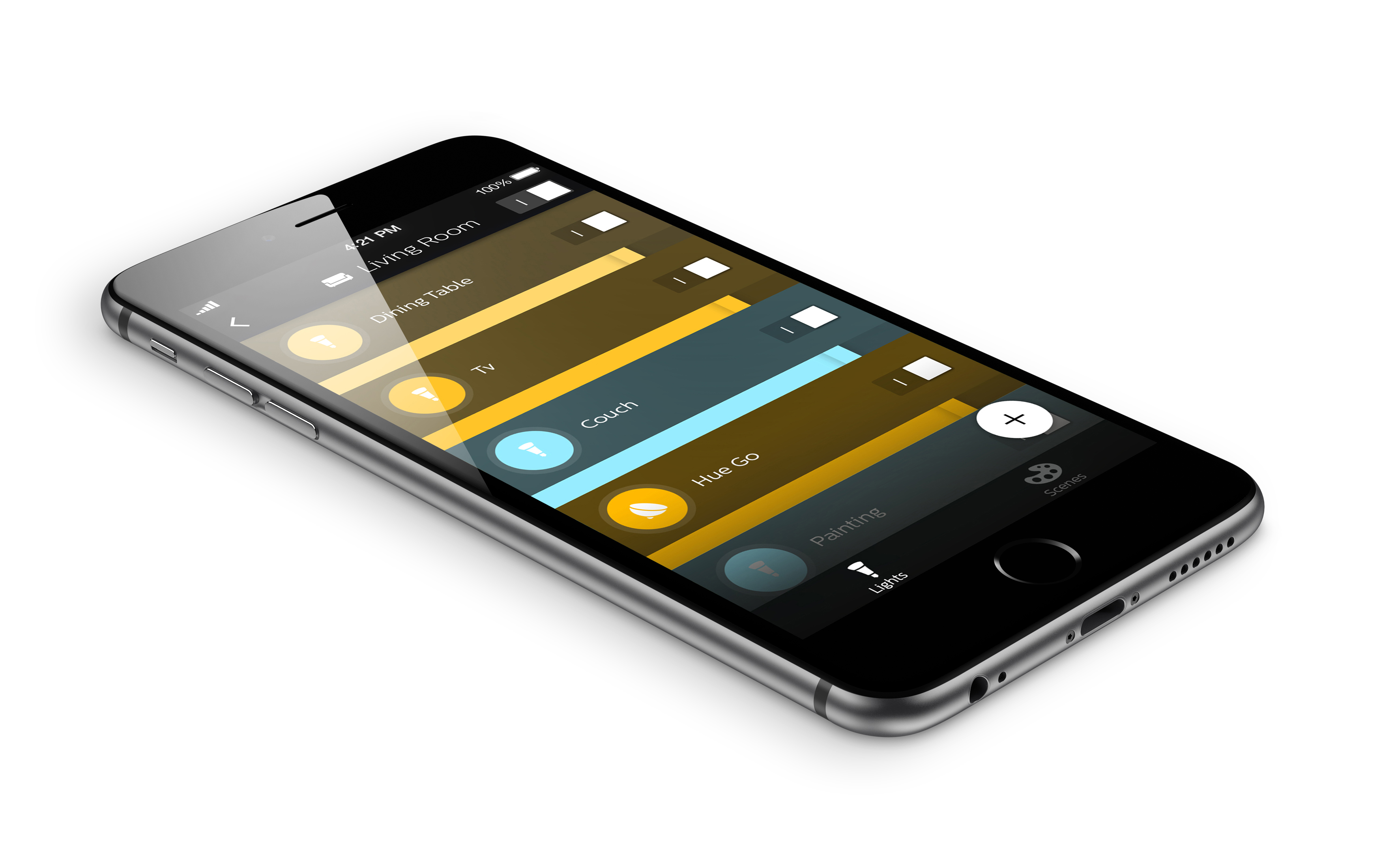 PHILIPS Hue Living Colors Iris Erweiterung LED Mehrfarbig