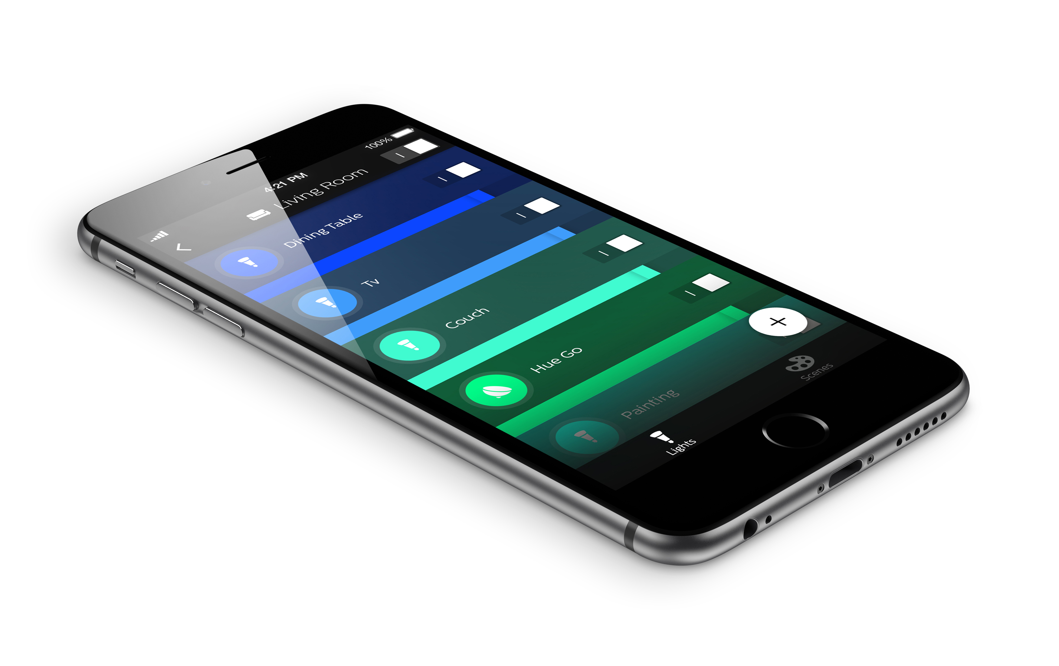 PHILIPS HUE Hue Bridge - Beleuchtungs-Steuerelement (Weiss)