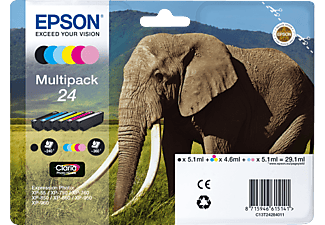 EPSON Original Tintenpatrone mehrfarbig (C13T24284011)