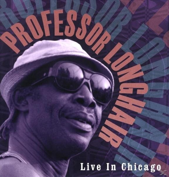 Albumcover, Professor Longhair, Bild mit farbenfrohem Text.