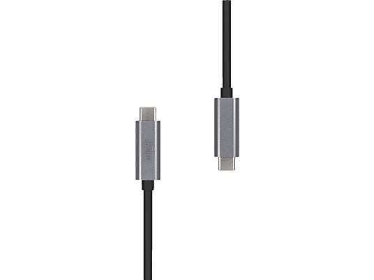ARTWIZZ 8256-1593 - Câble de chargement et de données USB-C (Gris foncé/Noir)