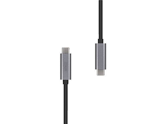 ARTWIZZ 8256-1593 - Cavo di ricarica e dati USB-C (Grigio scuro/Nero)