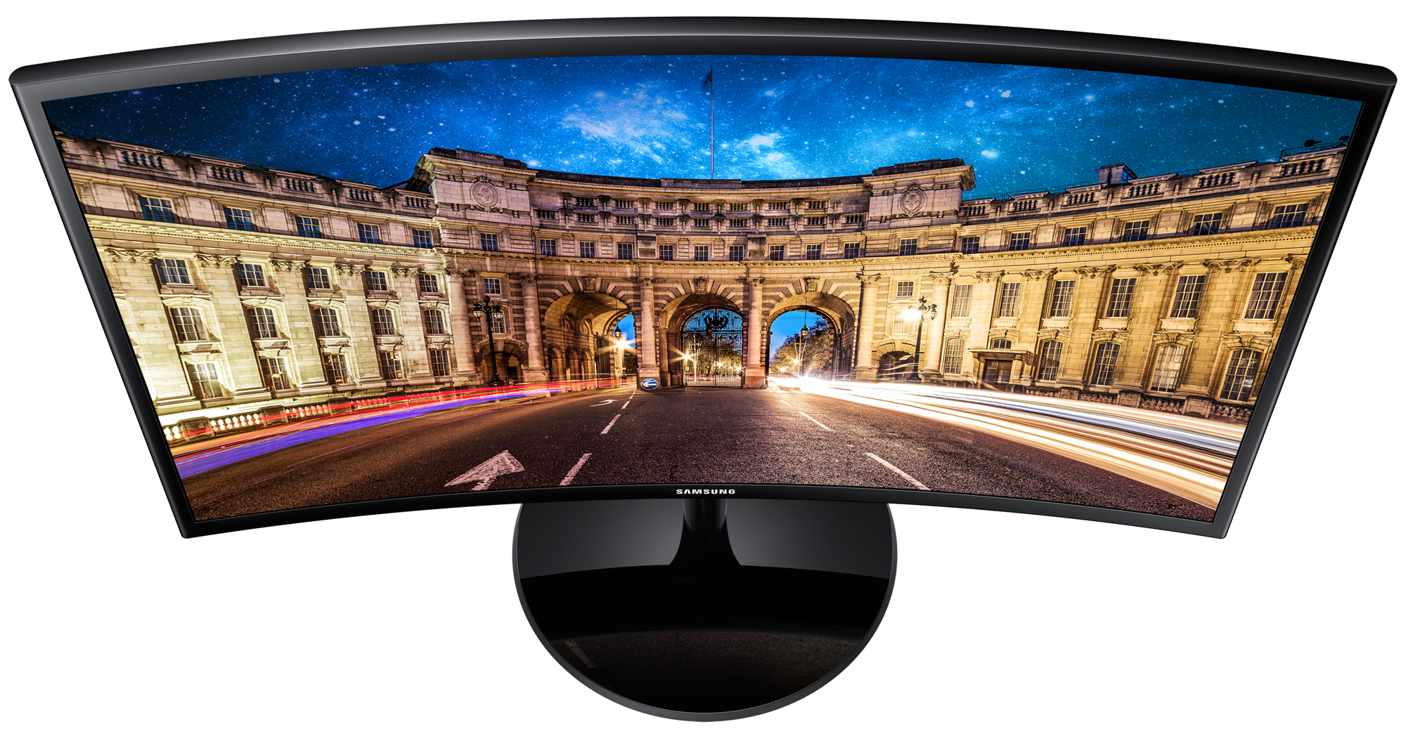 SAMSUNG Computerscherm LC27F390FHUXEN 27" Full-HD Curved