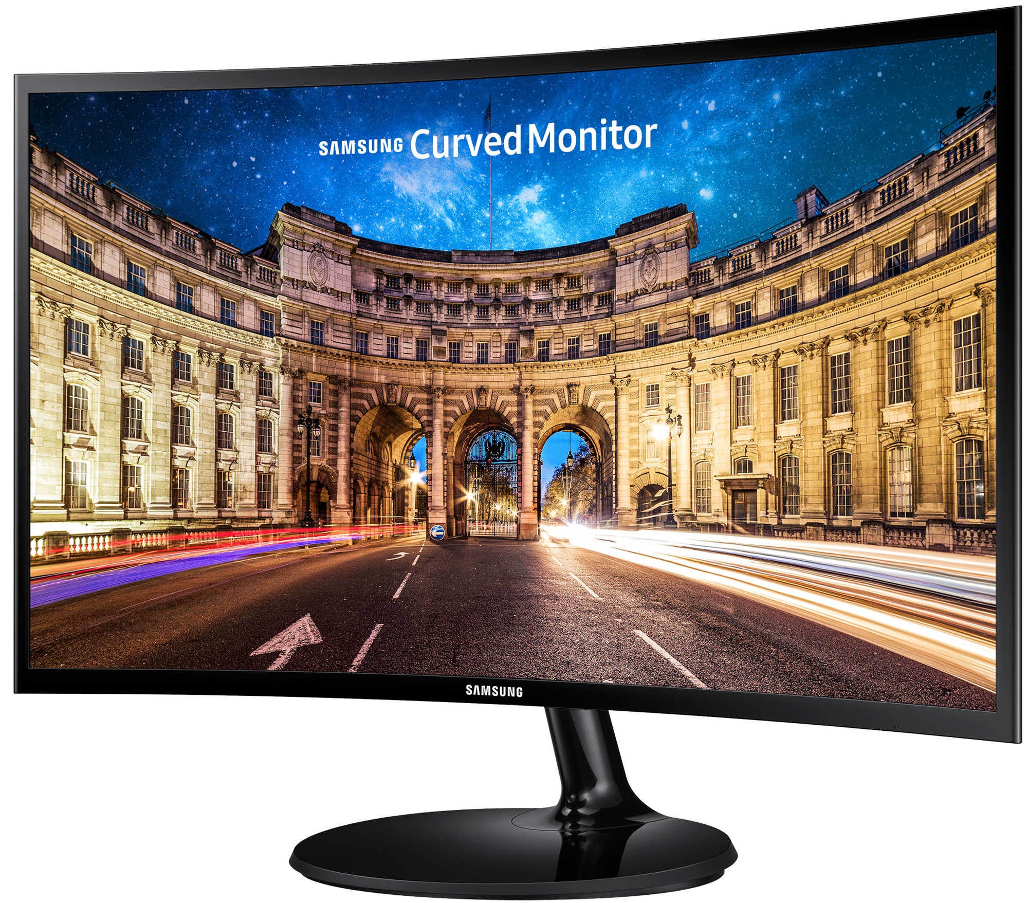 SAMSUNG Computerscherm LC27F390FHUXEN 27" Full-HD Curved