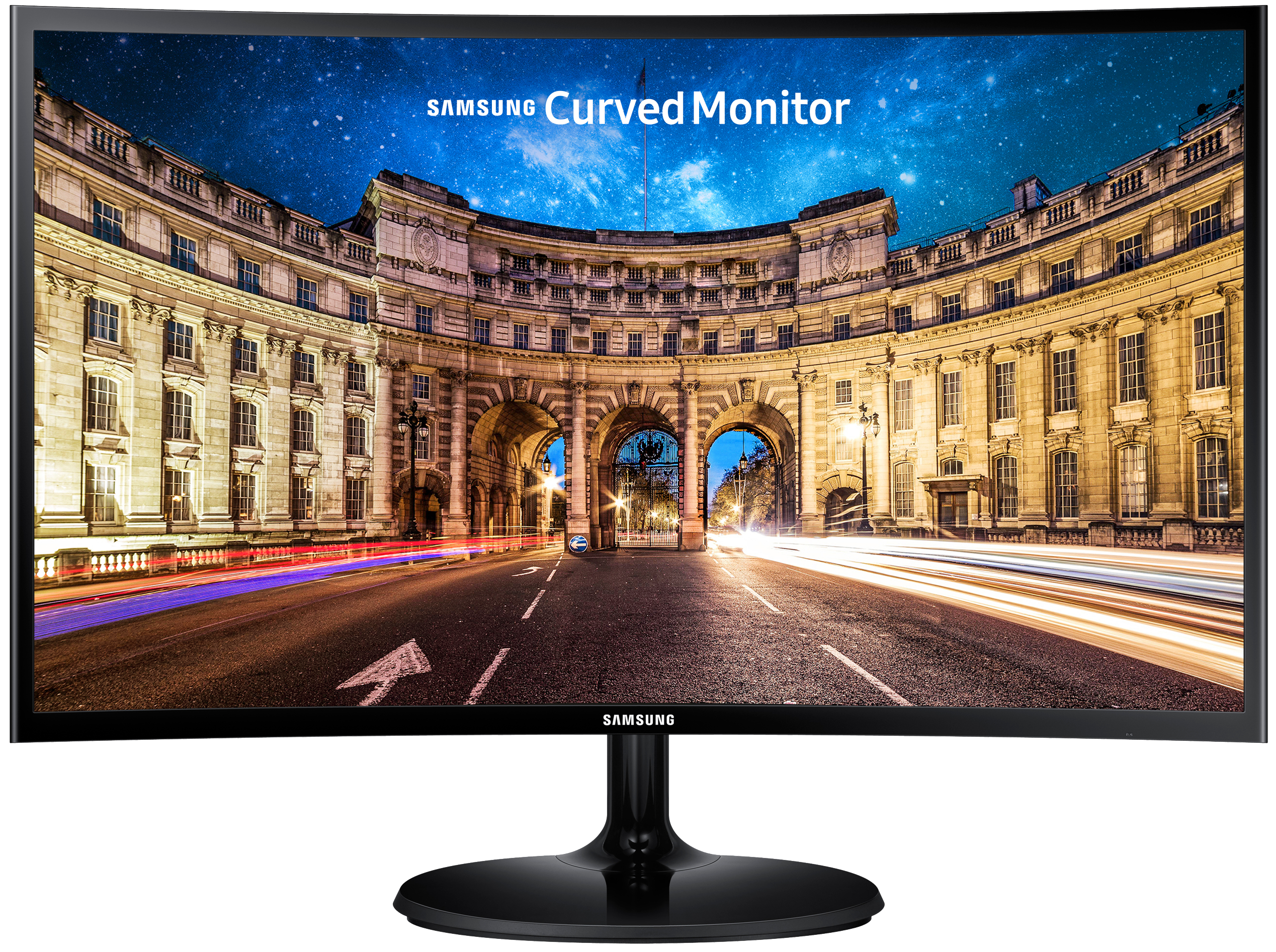SAMSUNG Computerscherm LC27F390FHUXEN 27" Full-HD Curved