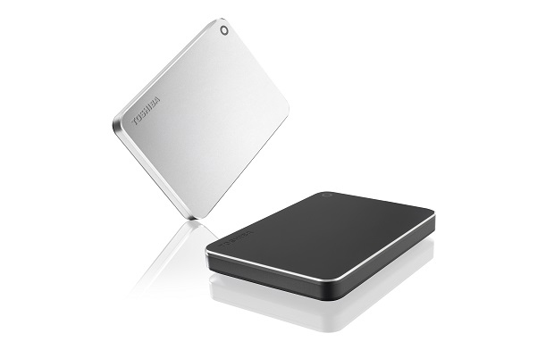 TOSHIBA Canvio Premium for Mac Festplatte, 1 TB HDD, 2,5 Zoll, extern, Silber