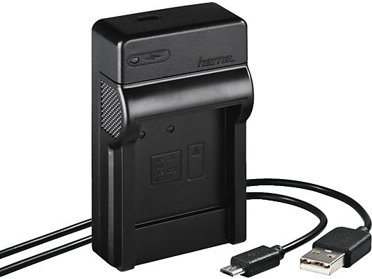 HAMA Caricabatterie USB "Travel" - Caricabatterie (Nero)