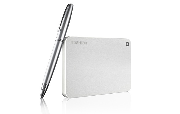 TOSHIBA Canvio Premium Festplatte, 3 TB HDD, 2,5 Zoll, extern, Silber