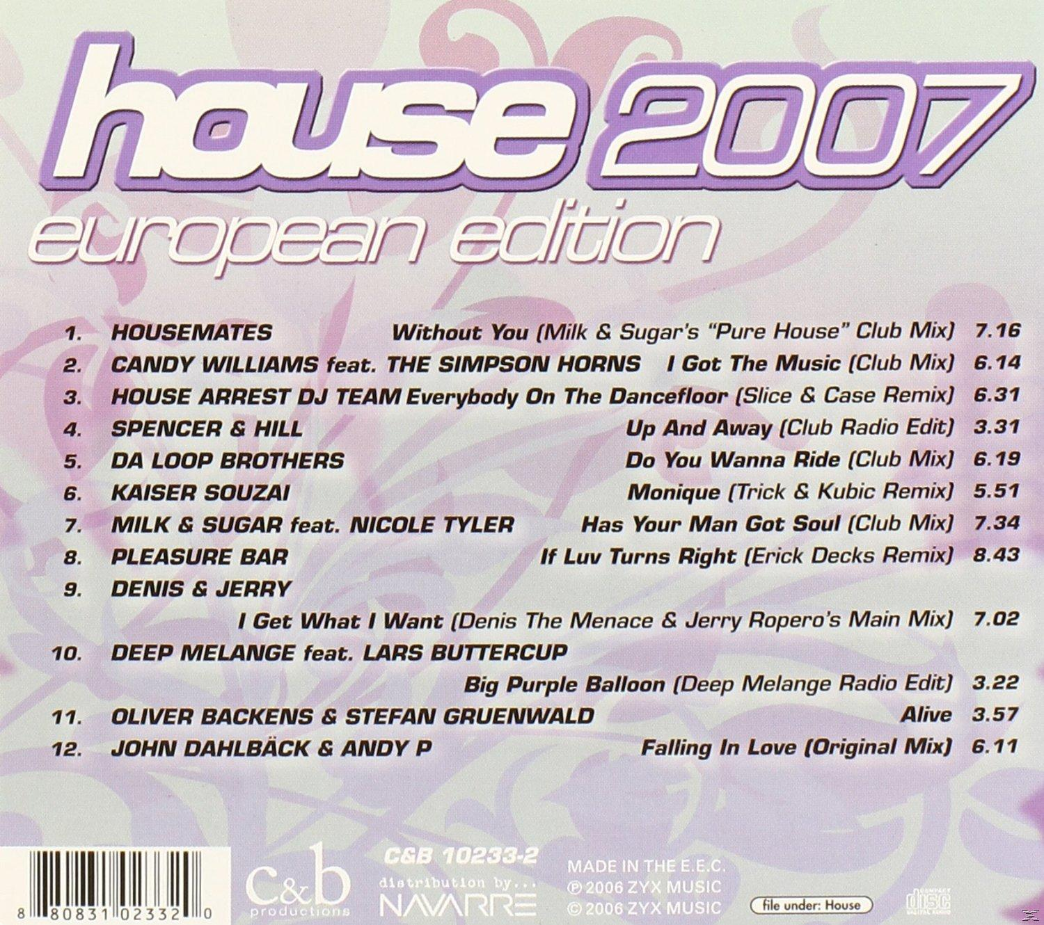 VARIOUS - House 2007  - (CD)