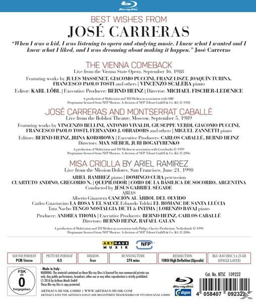 José Carreras Carreras Best - Jose From Wishes (Blu-ray) 