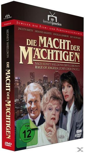 DVD-Cover: Die Macht der Mächtigen. Eine Frau und zwei Männer sind abgebildet.