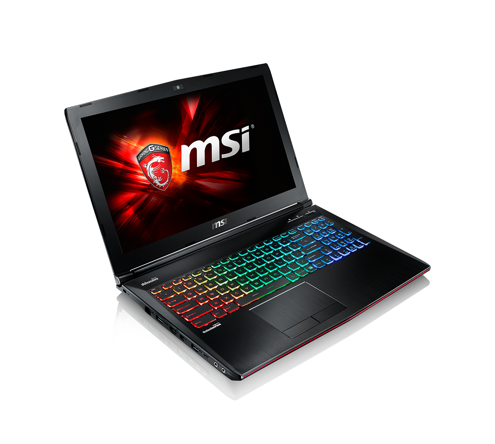 MSI GE62-6QE81 - 15,6 Zoll - Intel® Core™ i7 i7-6700HQ - 8 GB - 1 TB - NVIDIA - Windows 10 Home (64 Bit)