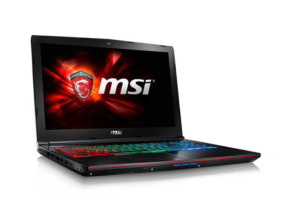 MSI GE62-6QE81 - 15,6 Zoll - Intel® Core™ i7 i7-6700HQ - 8 GB - 1 TB - NVIDIA - Windows 10 Home (64 Bit)