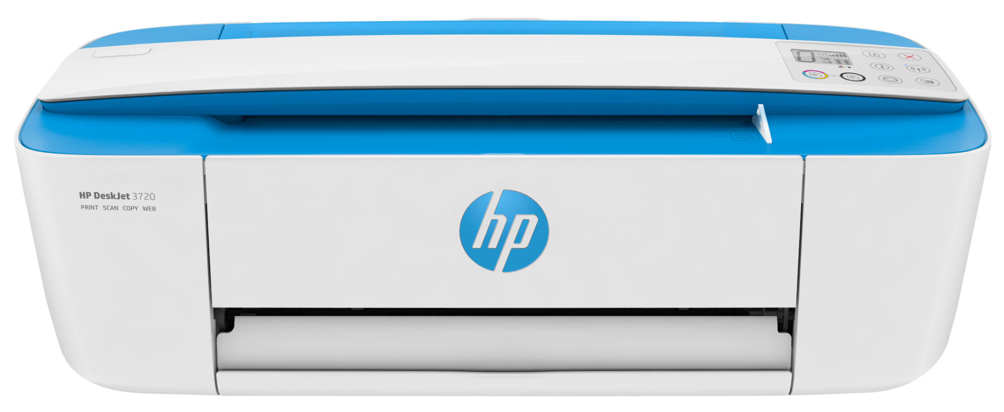 Impresora multifunción - HP Deskjet 3720, Escáner, WiFi, USB 2.0, Azul