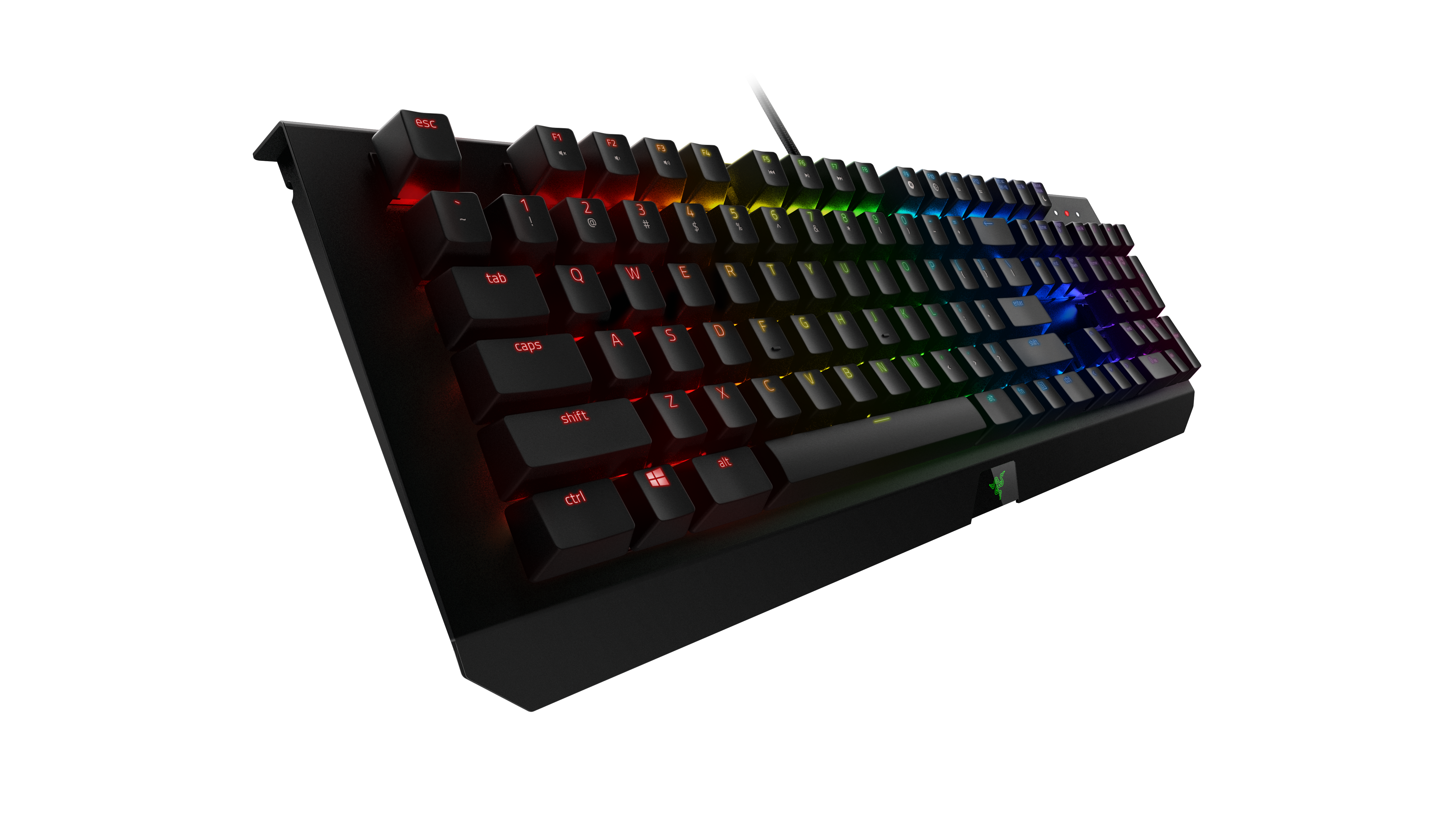 RAZER BlackWidow X Chroma, Gaming Tastatur, Mechanisch, Razer Green, Schwarz