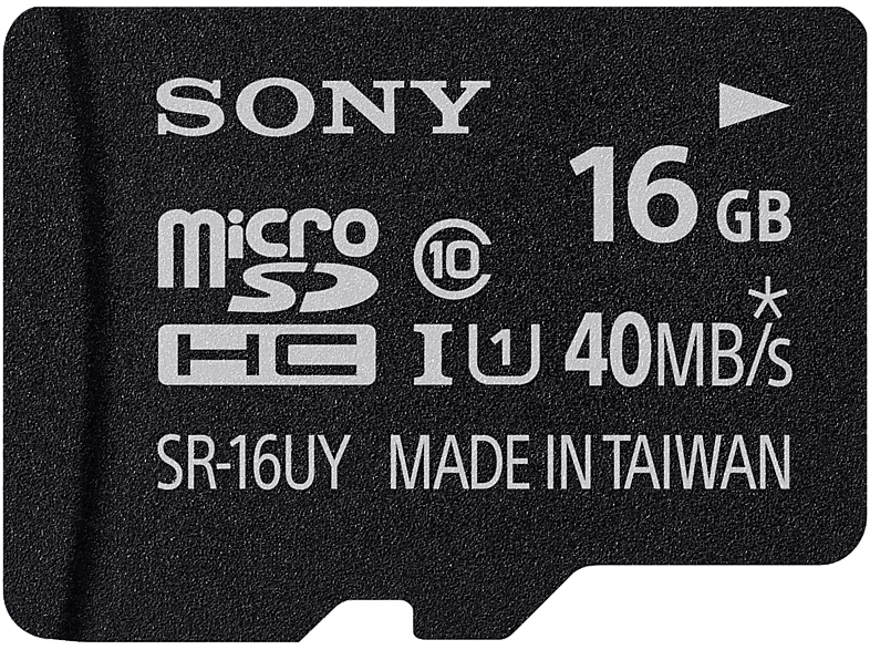 SONY MPE Geheugenkaart Performance R90 microSDHC 16 GB U1 (SR16UYA)