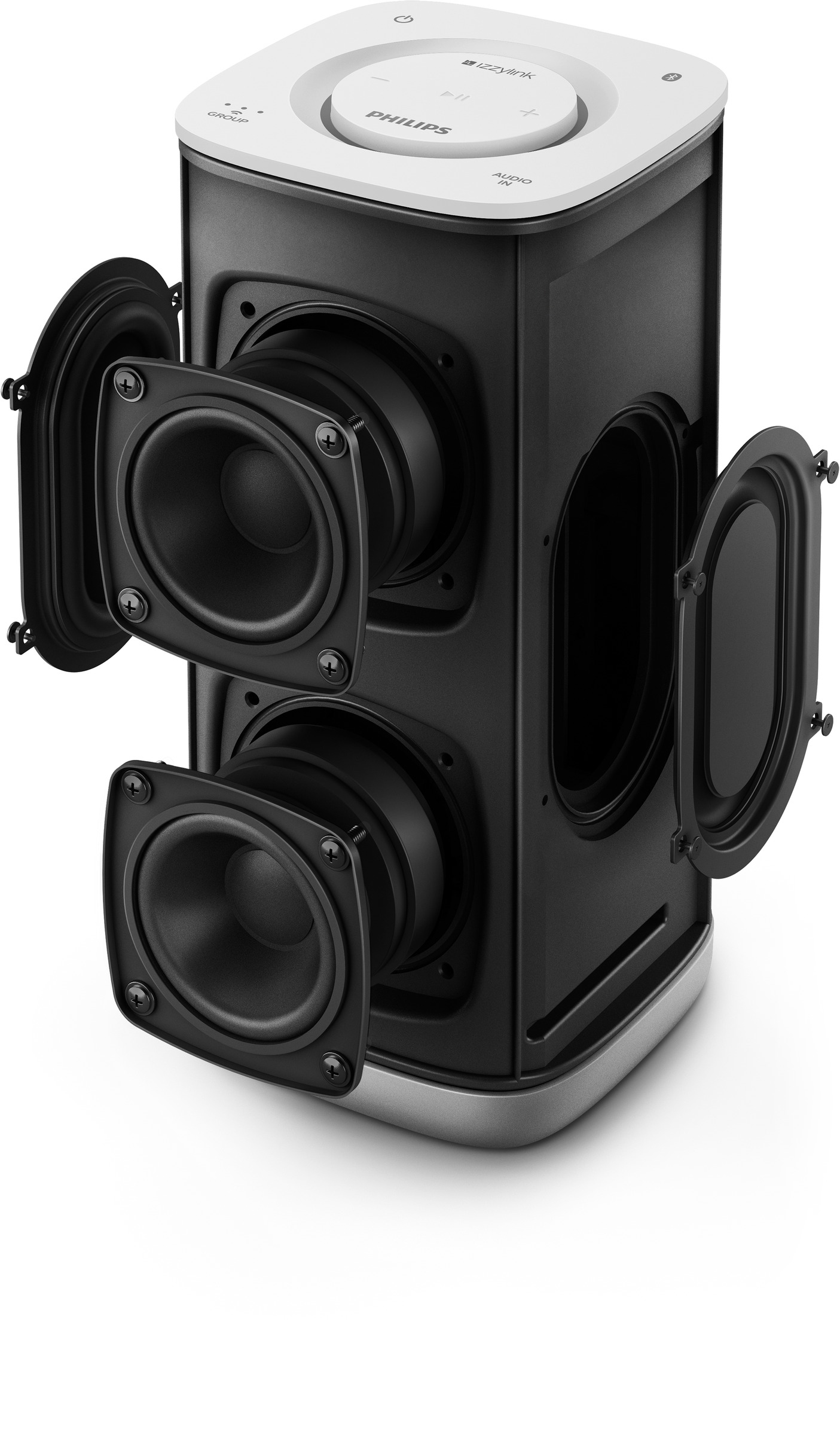 PHILIPS BM6W/10 Lautsprecher, Weiß