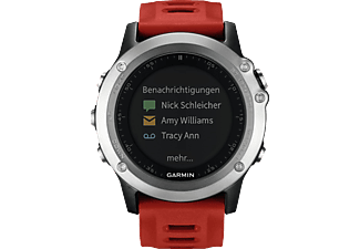 GARMIN Fenix 3 Multi Sport Training GPS Akıllı Saat Kırmızı