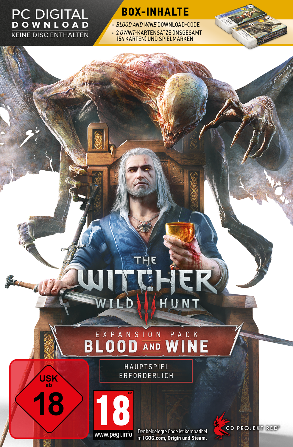 The Witcher Wild Hunt - Blood and Wine (Limited Edition) - [PC]