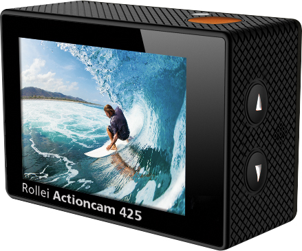 ROLLEI Rollei Actioncam 425 Action Cam  inkl. Fernbedienung, WLAN