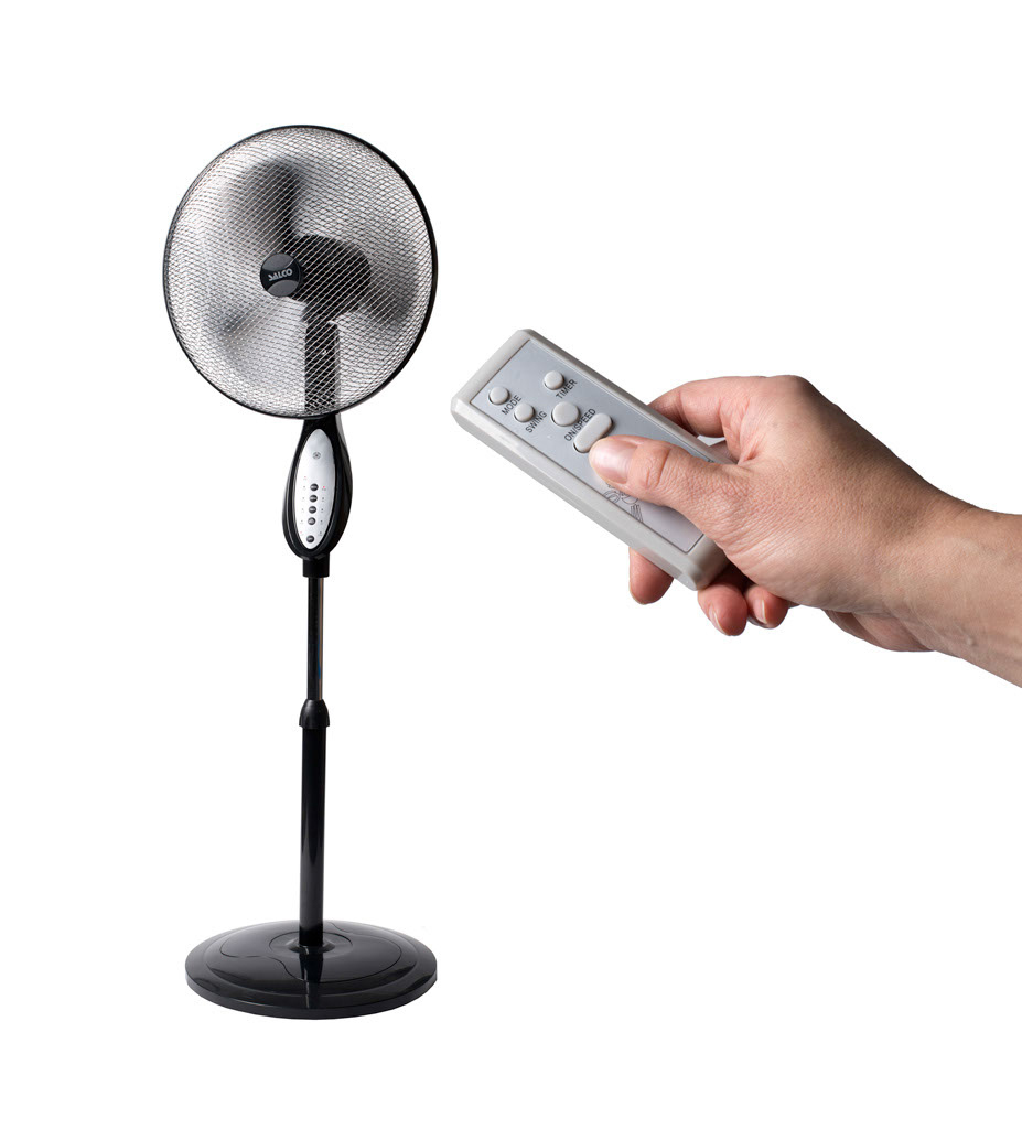 SALCO SSR-40.4 Standventilator Schwarz (46,8 Watt)