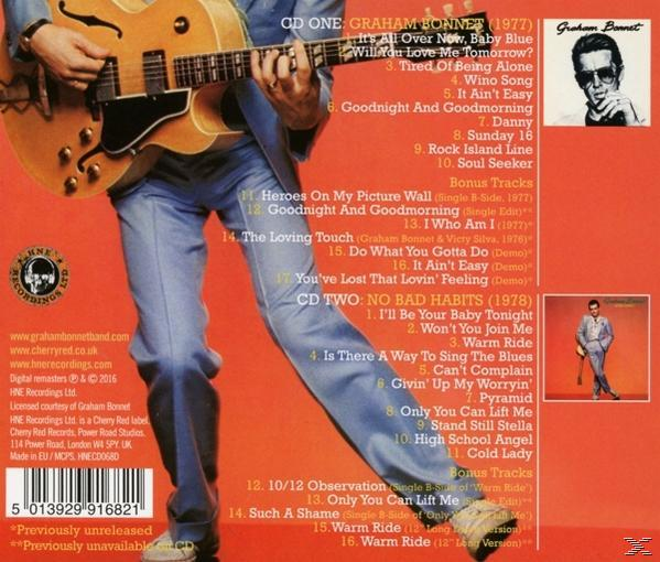 Graham Bonnet - Graham Bonnet/No Bad Habits (2CD+Expanded Deluxe)  - (CD)