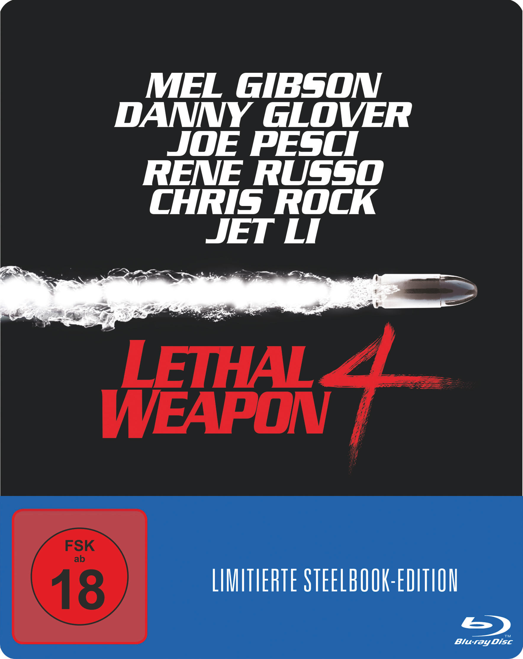 Lethal Weapon 4 - Zwei Profis räumen auf (Steelbook) Blu-ray