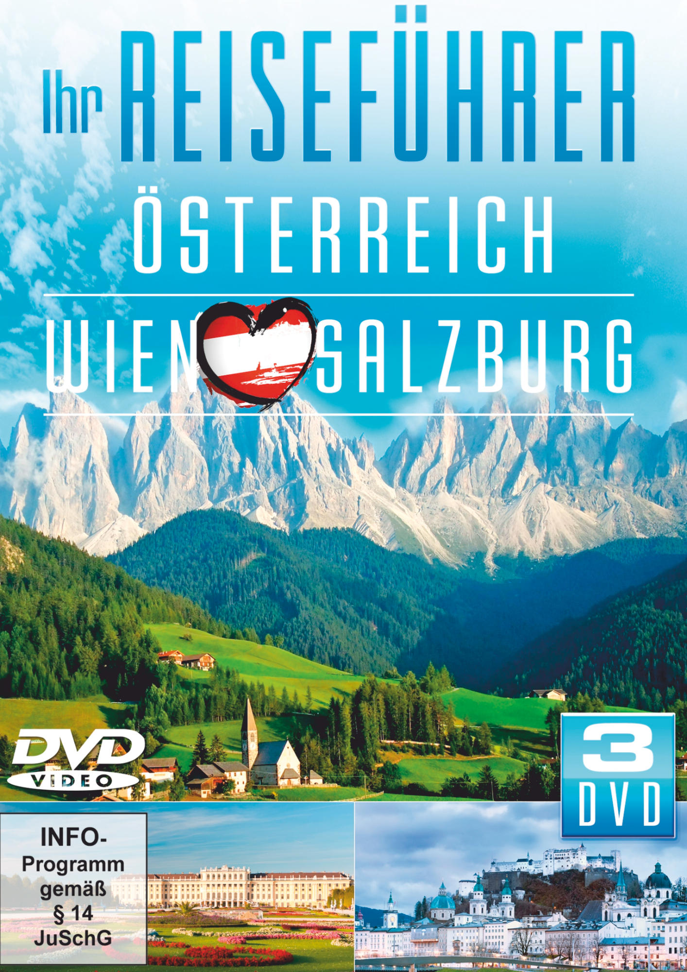 Österreich-Wien-Salzburg DVD