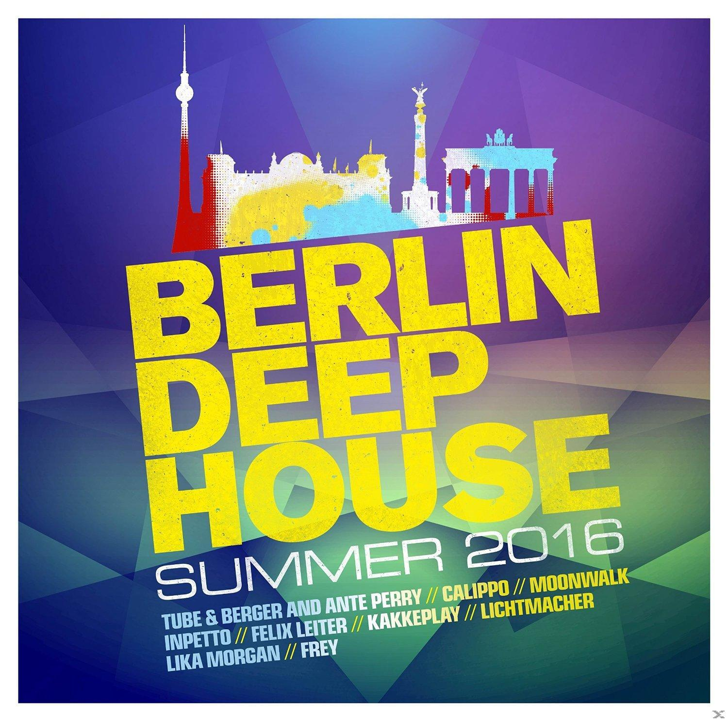 VARIOUS - Berlin Deep House-Summer 2016  - (CD)