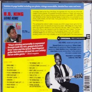 Rückseite der BB King CD, mit Foto von ihm und Albumdetails, auf blauem und gelbem Hintergrund.