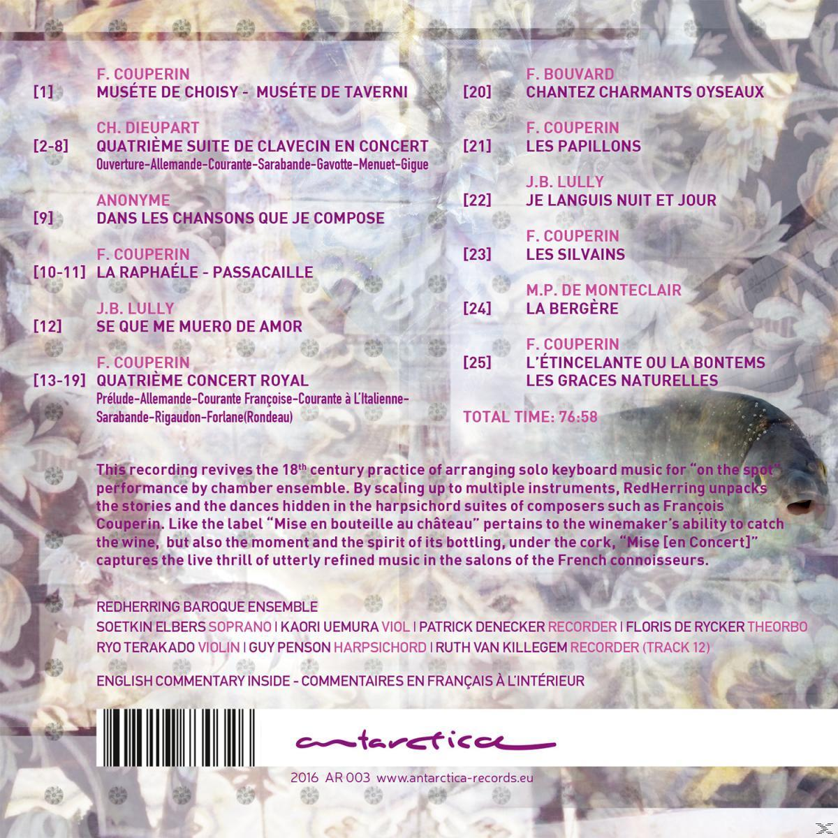 Redherring Baroque Ensemble - La Muse Et La Mise (En Concert)  - (CD)