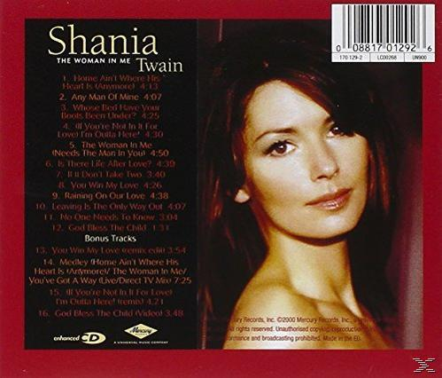 Shania Twain - The Woman In Me (CD)