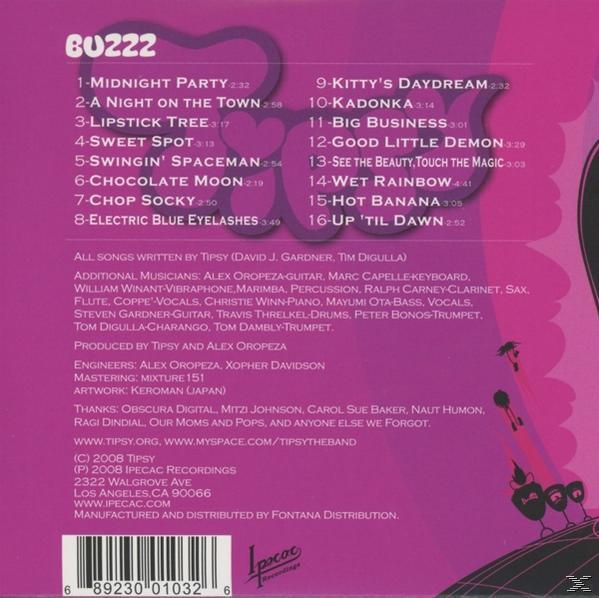 Tipsy - Buzzz  - (CD)